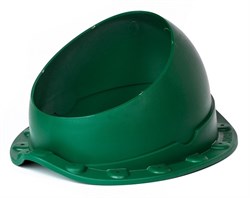 Krovent Base-VT Wave 125/150 Основание вент.трубы для м/ч RAL6005 зеленый 02739