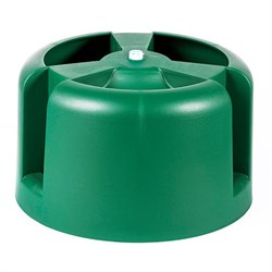 Krovent HupCap 125/150 колпак на трубу кровельный RAL6005 зеленый 02736