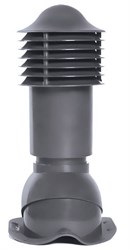 Viotto Труба вент. для м/ч d-110мм, h-550мм, утепленная, графит (RAL7024) 05164