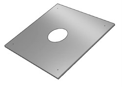 Экран защитный (430/0,5мм) 580х580 с отв. Ø200 f5320 07236