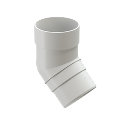 {{photo.Alt || photo.Description || 'Döcke Водосток PREMIUM Колено 45° Пломбир (уп. 26шт)'}}