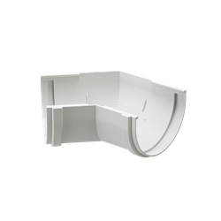 {{photo.Alt || photo.Description || 'Döcke Водосток PREMIUM Угловой элемент желоба 135° Пломбир'}}