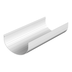 ТН ОПТИМА желоб 3м (D120/80) Белый 04909