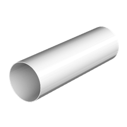 ТН ОПТИМА труба 3м (D120/80) Белый 04914