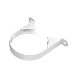 ТН ОПТИМА хомут трубы (D120/80) Белый 04915