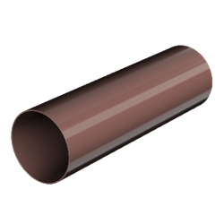 ТН ОПТИМА труба 3м (D120/80) Коричневый 11890