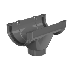 ТН ОПТИМА воронка желоба (D120/80) Серый 14162