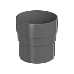 ТН ОПТИМА муфта трубы (D120/80) Серый 14158