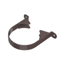 ТН ОПТИМА хомут трубы (D120/80) Темно-Коричневый 04906