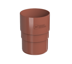 ТН ПВХ Муфта трубы (D125/82) Красный 04936