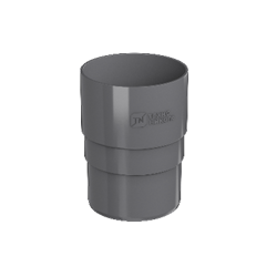 ТН ПВХ Муфта трубы (D125/82) Серый 05233