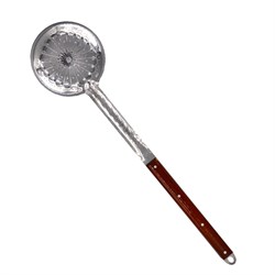 Шумовка из нерж. стали с деревянной ручкой 60см ак-46 cLXNi4gJhzqDKZF5mQ2US3