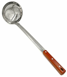 Половник из нерж. стали с деревянной ручкой 40см  ак-51 14028