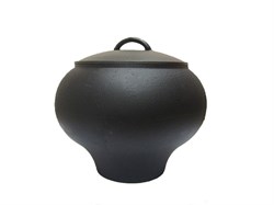 Горшок чугунный 4л с крышкой (Б) 00000003564