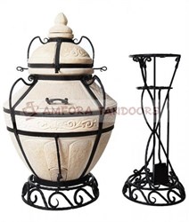 {{photo.Alt || photo.Description || 'Тандыр &quot;Аладдин&quot; (в комплекте стойка под крышку и подставка)'}}