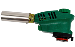 Газовая горелка пьезо 587С (ф20мм, газ 220гр.) с системой подогрева газа 03743