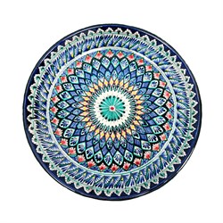 Ляган синий овальный 32-34см Риштан Мехроб осо-32 1h6pbgDghxcIWdwyu7I0G3