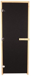 Дверь стекло Бронза Матовая BLACK 190х70 (8мм, 3 петли 716 CR) (ОСИНА) 00000013124