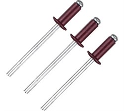 Заклепка вытяжная Daxmer RAL3005 4.00*10 12313