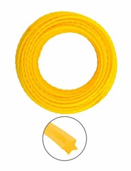 Леска звезда желтая Н2,0мм-15м 10456