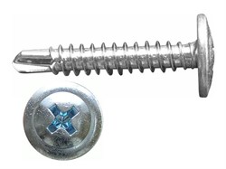 Саморезы с прессшайбой сверло 4,2х19 цинк 05342