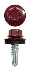 Саморезы кровельные 5,5х19 RAL3005 красное вино 01103