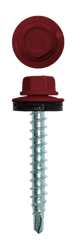 Саморезы кровельные 4,8х35  RAL3005 красное вино 00628