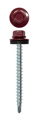 Саморезы кровельные 4,8х50 RAL3005 красное вино 00627
