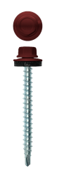 Саморезы кровельные 4,8х50 RAL3011 красно-коричневый 01730