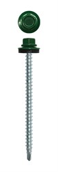Саморезы кровельные 4,8х70 RAL6005 Зеленый мох 06000