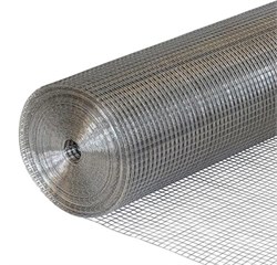 Сетка оцинк. сварная 0,06*0,06 толщ 0,5мм 1,0*15м 12482