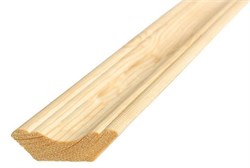 Плинтус 50*4000 фигурный ЛИСТВЕННИЦА 09281