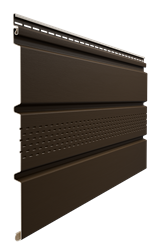 Döcke PREMIUM Софит c центральной перфорацией Шоколад 0,30*3,00м (уп. 16шт) 00490