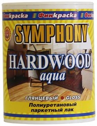 SYMPHONY Hardwood aqua Лак глянцевый 0,9кг 14444
