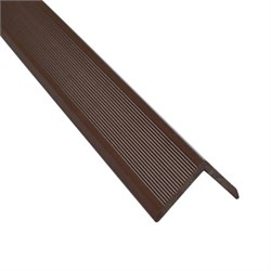 Уголок из ДПК декоративный Faynag Шоколад 4000х54х45 мм 02888