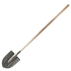 Лопата штыковая SIB-LUX рельсовая сталь с дерев. черенком WkvQFU6nheoGVlALqZY7s2