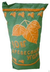 Уголь древесный березовый 10кг 05045
