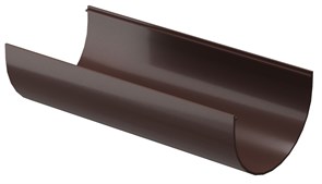 Premium Желоб 3м Шоколад RAL8019