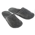 Тапочки для бани, войлок, серые 2603718 Тапочки для бани, войлок, серые 2603718
