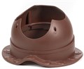Krovent Base-VT Wave 110 Основание вент.трубы для м/ч  RAL8017 коричневый 00618 Krovent Base-VT Wave 110 Основание вент.трубы для м/ч  RAL8017 коричневый 00618