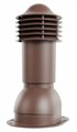 Viotto Труба вент. для готовой мягкой и фальцевой кровли, d-110мм, утепленная, шоколад (RAL8017) 06856 Viotto Труба вент. для готовой мягкой и фальцевой кровли, d-110мм, утепленная, шоколад (RAL8017) 06856