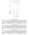 Ferrum Дымоход 1,0м Ø115 (430/1мм) f1027 08494