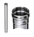 Ferrum Дымоход 1,0м Ø115 (430/1мм) f1027 08494