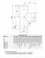 Ferrum Тройник-Д 90* Ø130 (430/0,5мм) f4506 06364