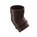 Döcke Водосток LUX Колено 45° Шоколад 00463