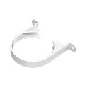 ТН ОПТИМА хомут трубы (D120/80) Белый 04915