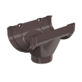 ТН ОПТИМА воронка желоба (D120/80) Темно-Коричневый 04897