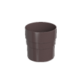 ТН ОПТИМА муфта трубы (D120/80) Темно-Коричневый 04902
