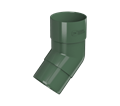ТН ПВХ Колено трубы 135° (D125/82) Зеленый 04923