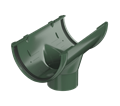 ТН ПВХ Воронка желоба (D125/82) Зеленый 04921